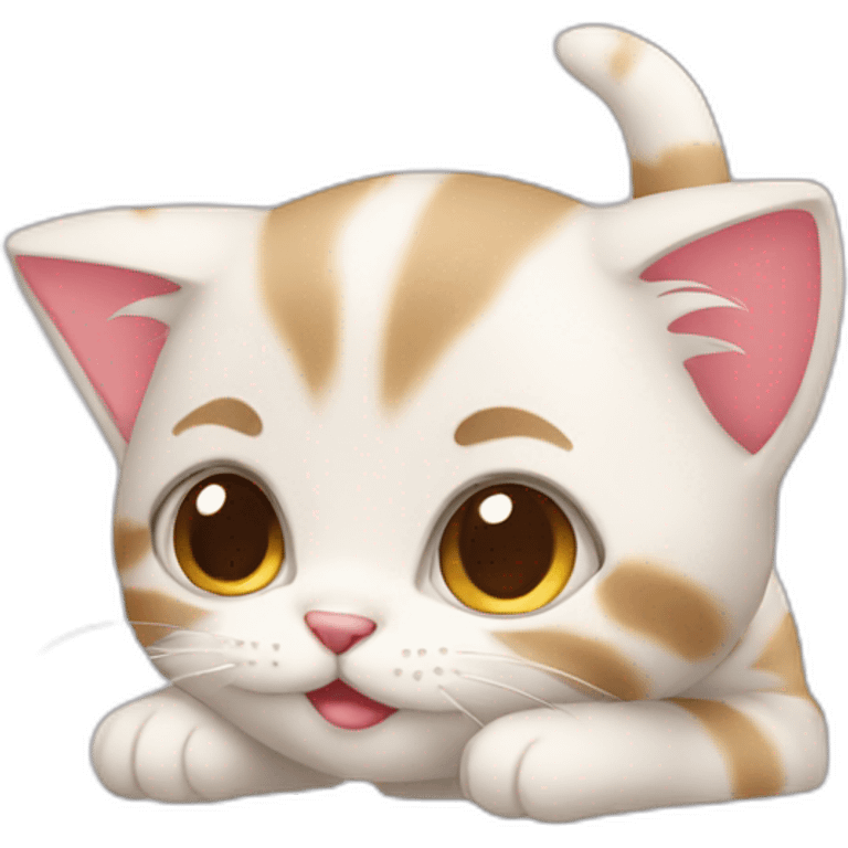 Chaton cute emoji