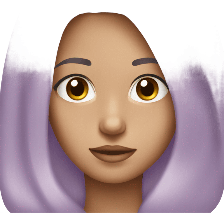 pastel purple shampoo emoji