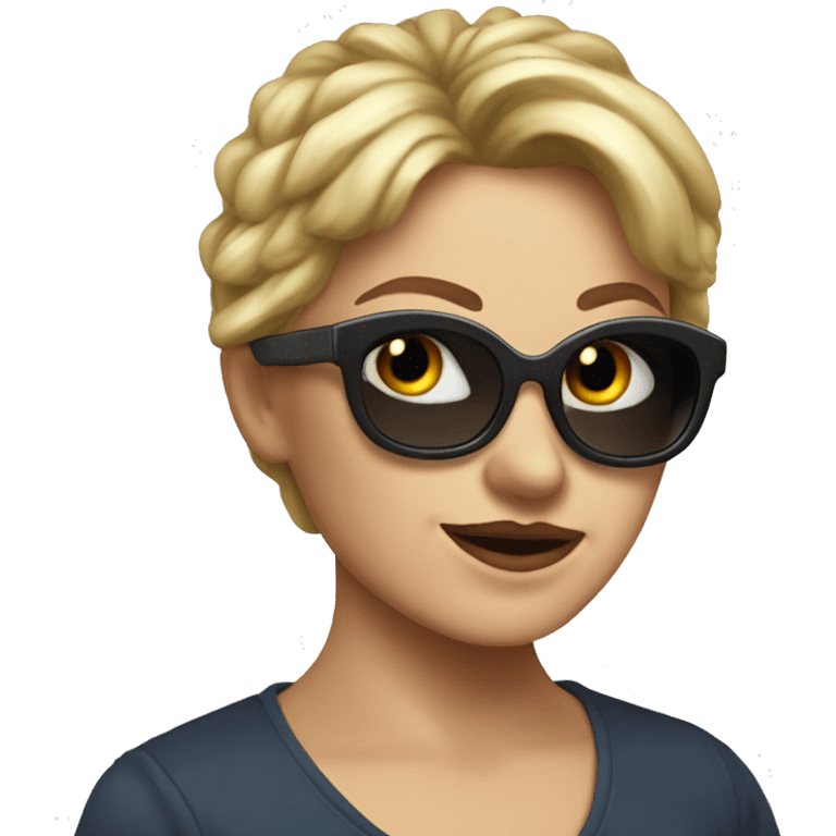 Wicked-mary-with-sunglases-with-halo emoji