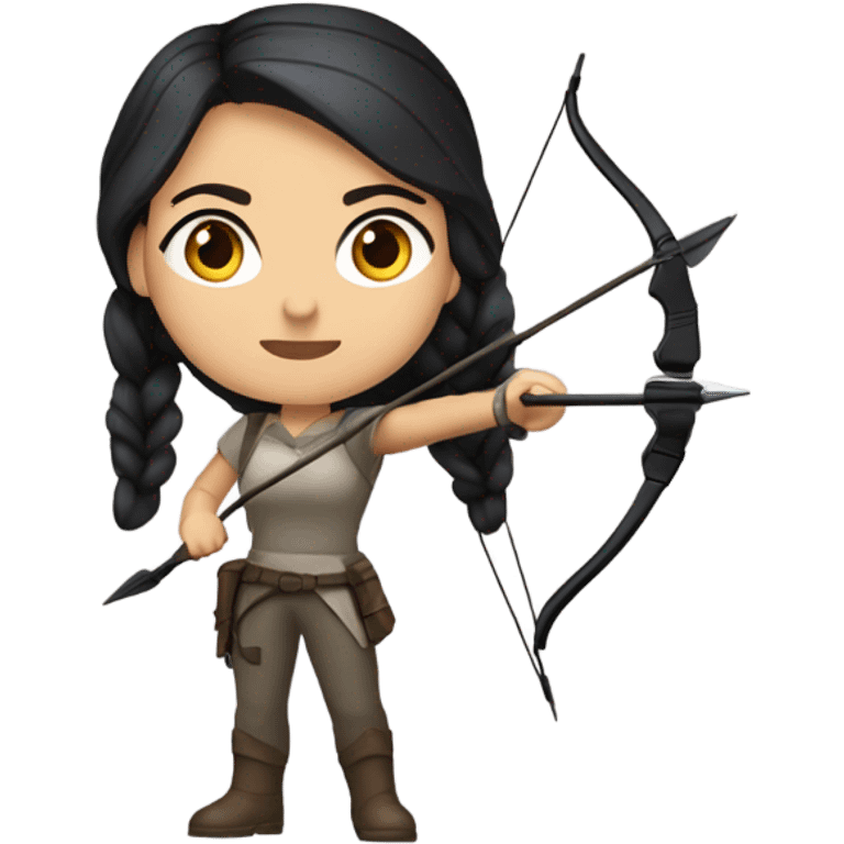 Katniss Everdeen emoji