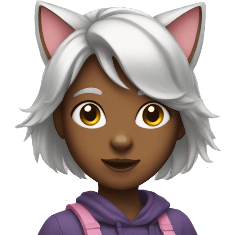 Cat girl  emoji