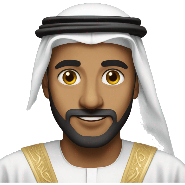 Dubai sheikh emoji