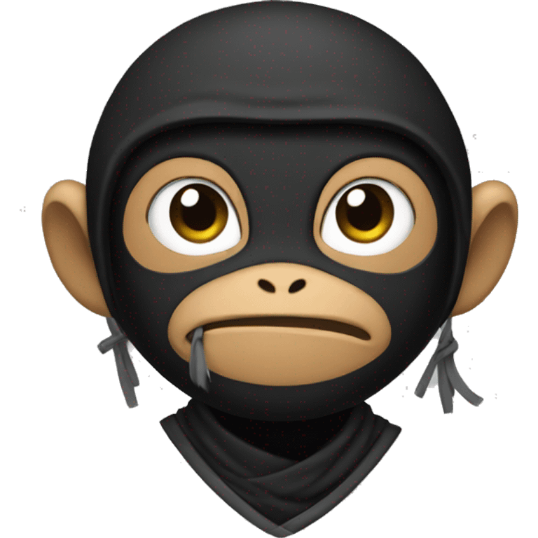 monkey ninja emoji