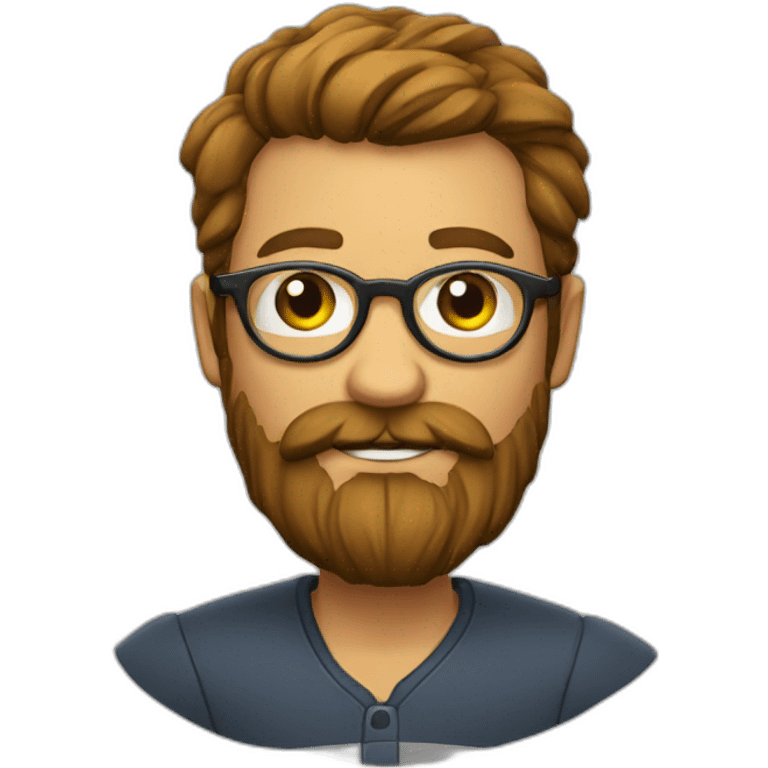 beard-man-glasses-rond emoji