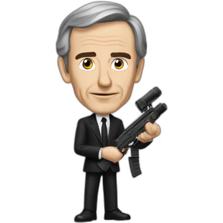 Bernard Arnault selling weapons emoji