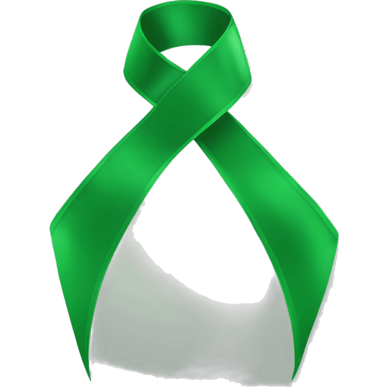 Green ribbon 🎗️ emoji