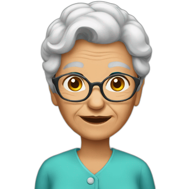 Granny emoji