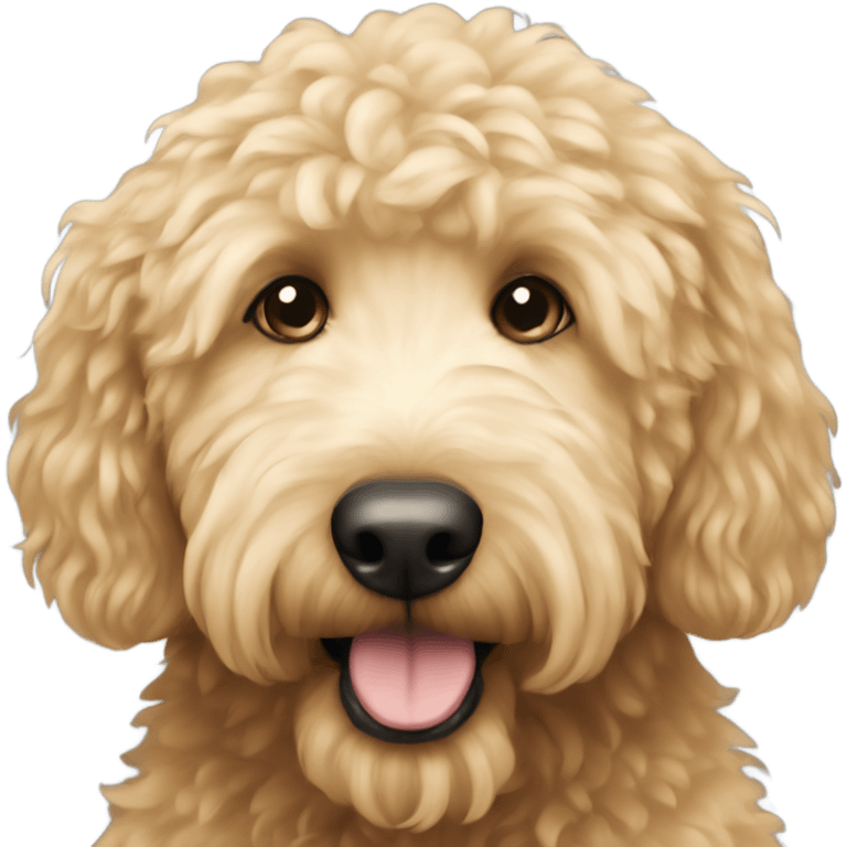 Golden doodle emoji