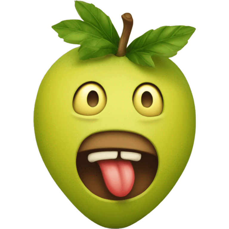 fruit of the hurma emoji