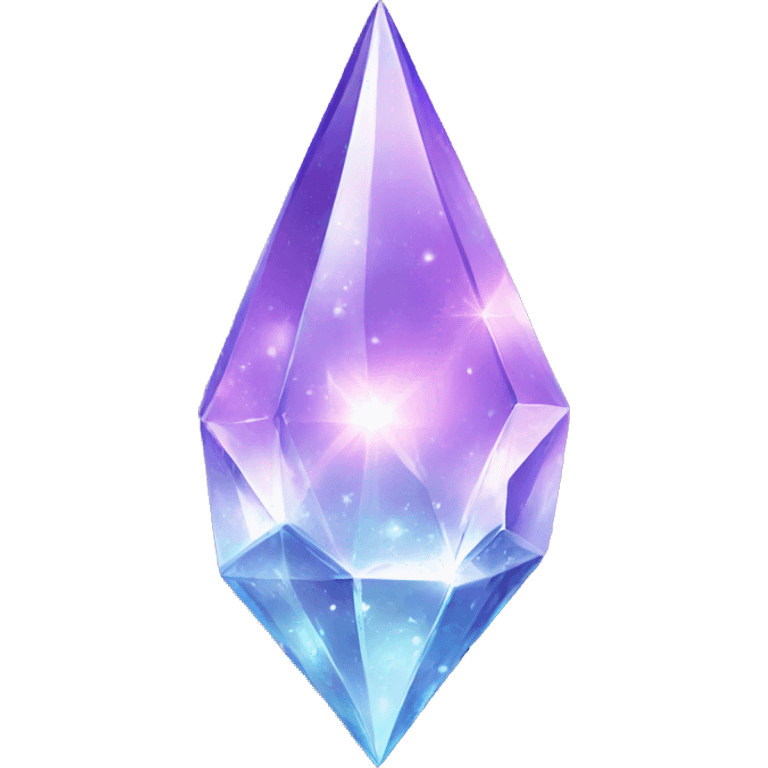 magical sparkling crystal emoji