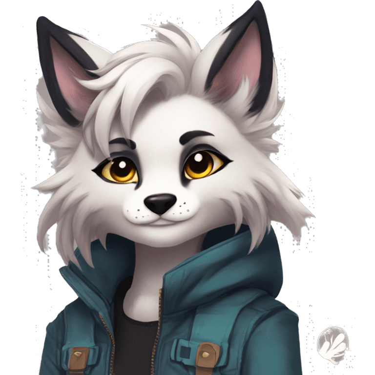 Edgy anthro furry by Falvie, LiLaiRa, griffsnuff, AngieWolf emoji