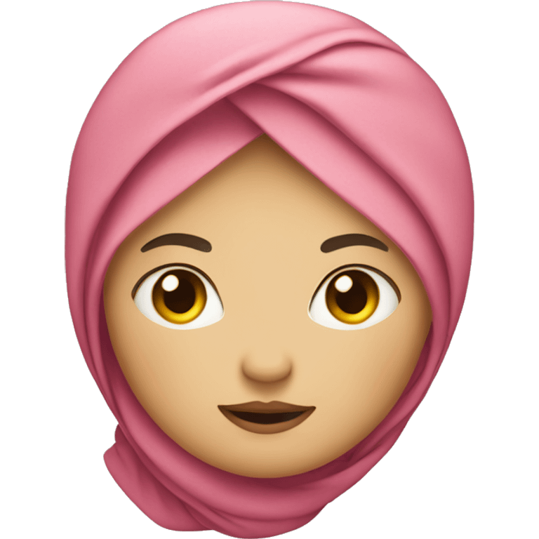 fat girl with a headscarf  emoji