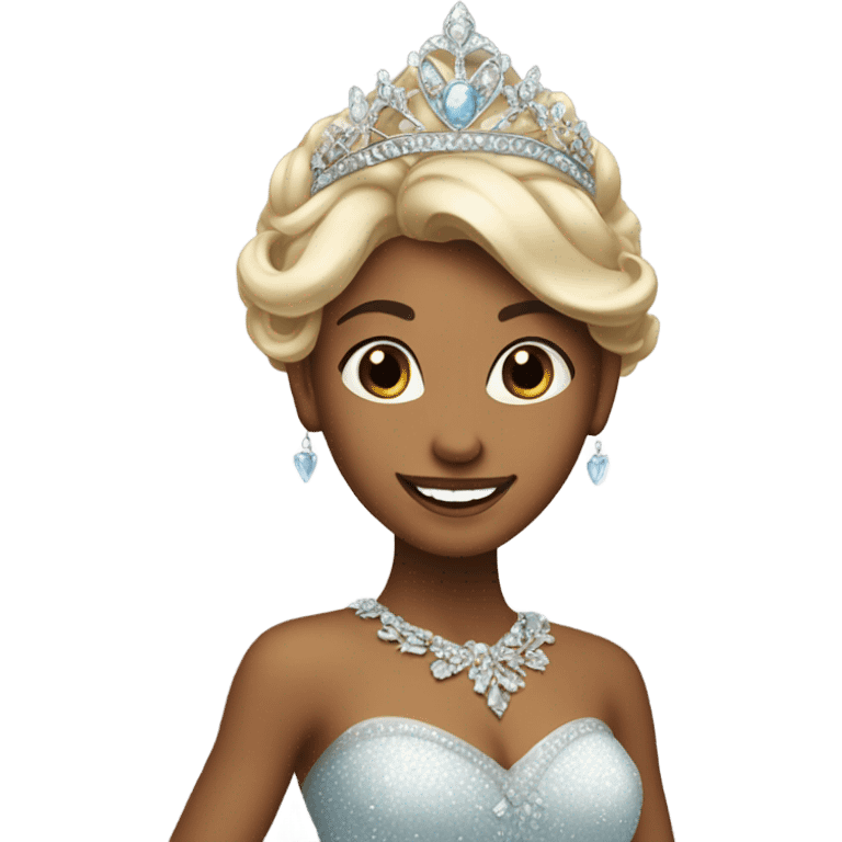 A beautiful princess  emoji