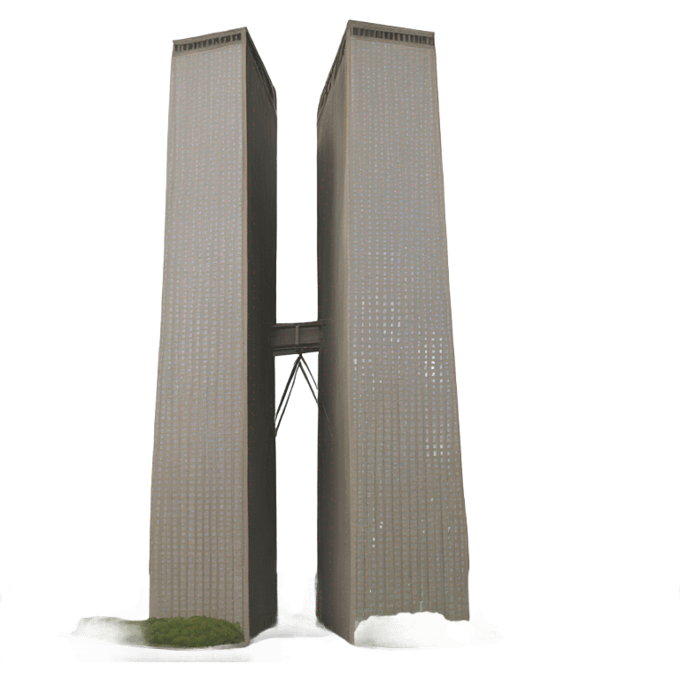 Twin towers  emoji