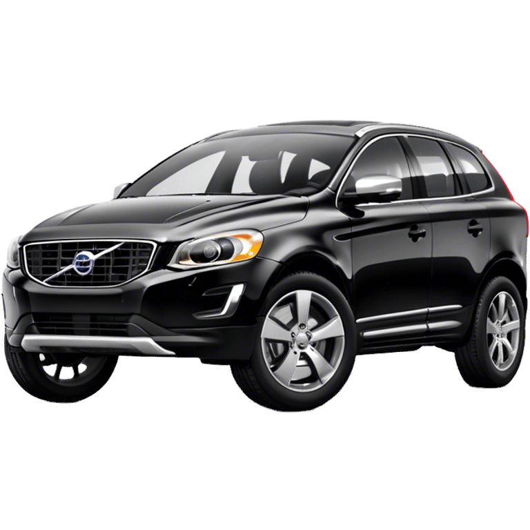 Black Volvo xc60 emoji