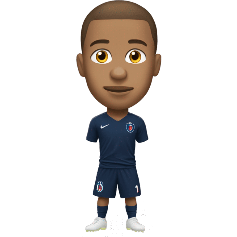 mbappe qui a une tete de noisette emoji