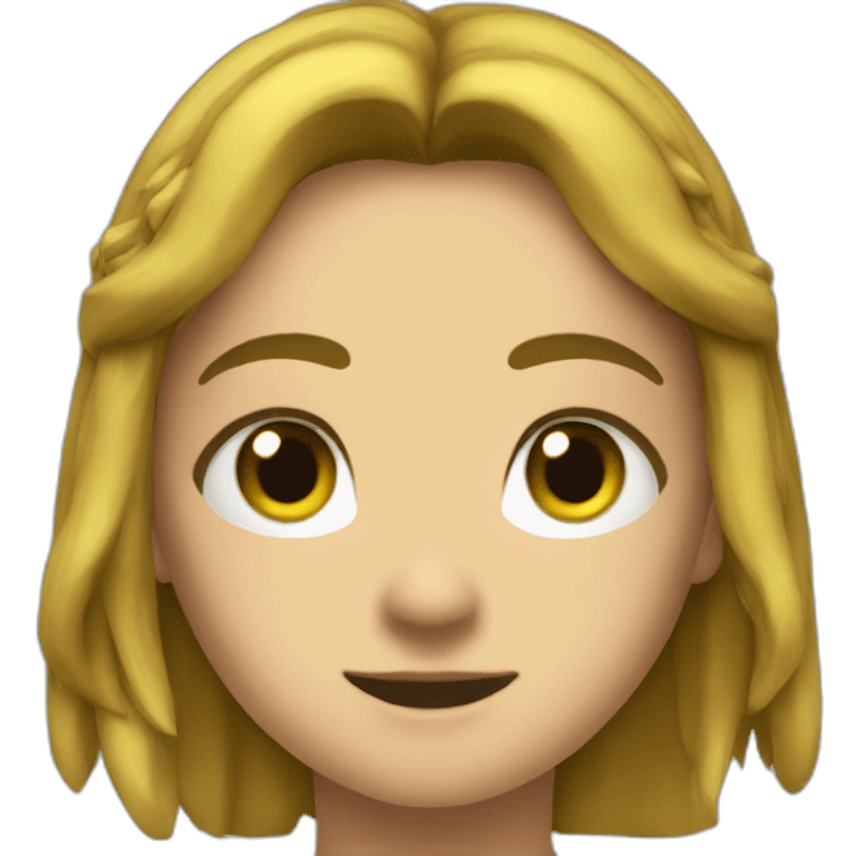 Zelda from the legend of Zelda emoji