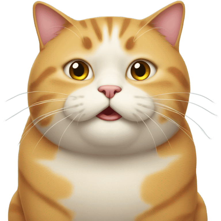 Fat cat emoji