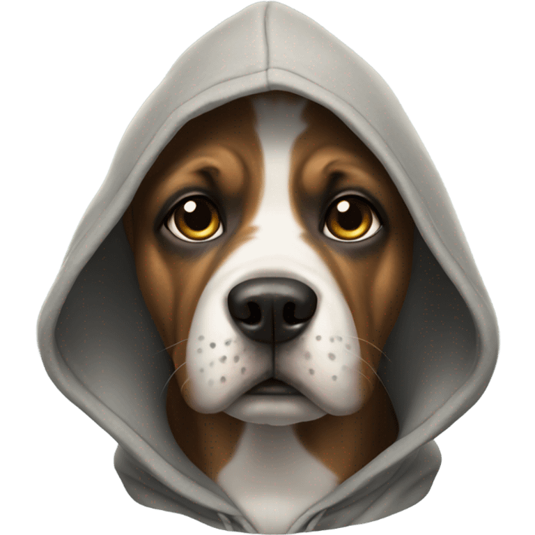 dog with hoodie emoji