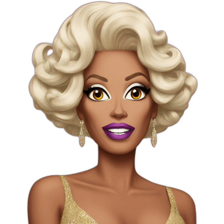 rupaul intensifies emoji