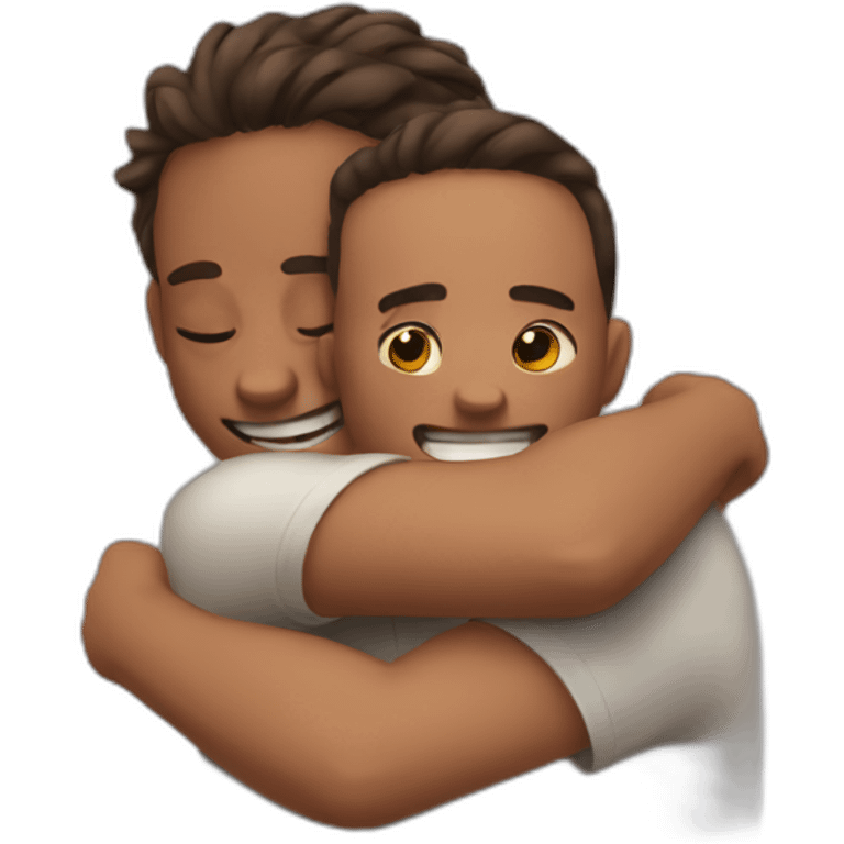 Hug love emoji