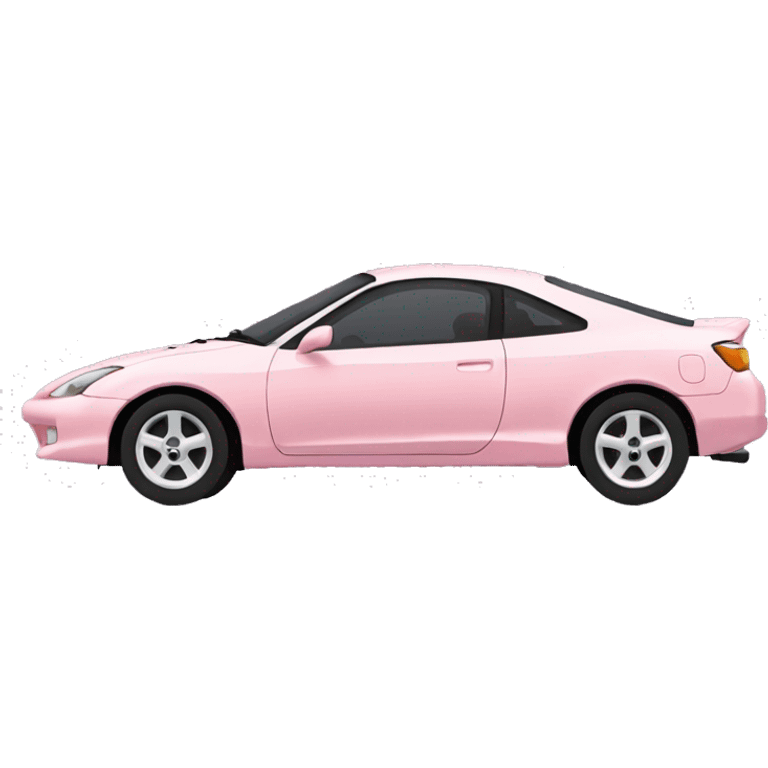 Light pink Toyota celica emoji