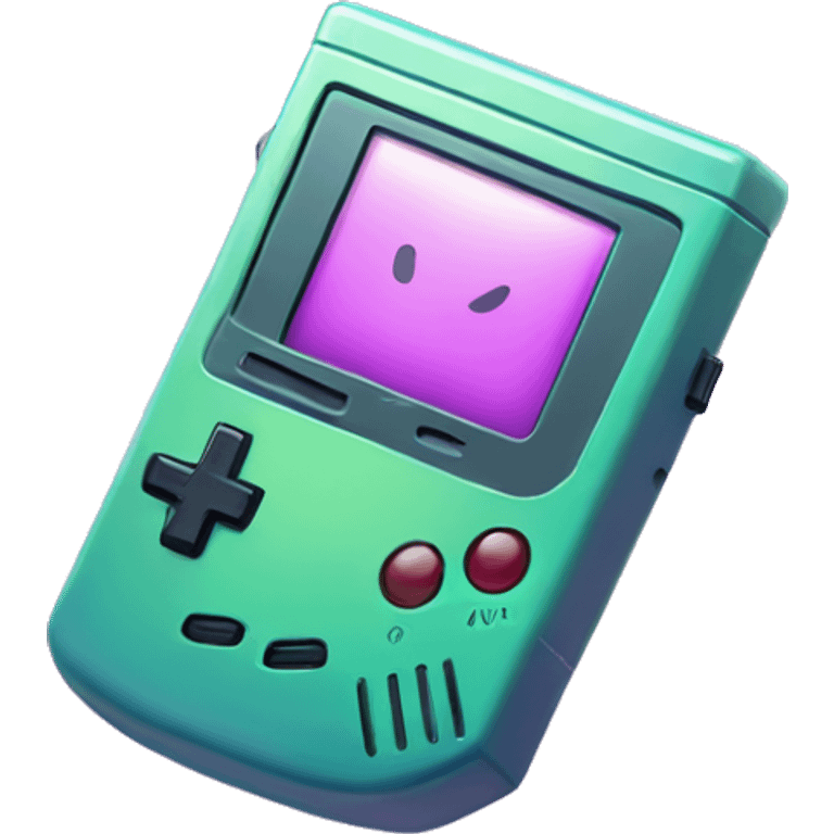 Iridescent Gameboy  emoji