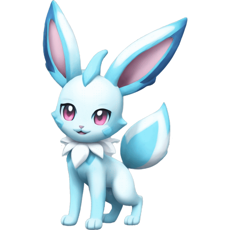 Sylveon-Glaceon full body emoji