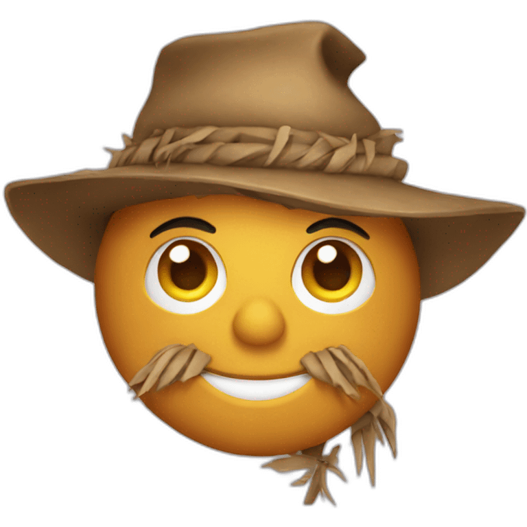 scarecrow emoji