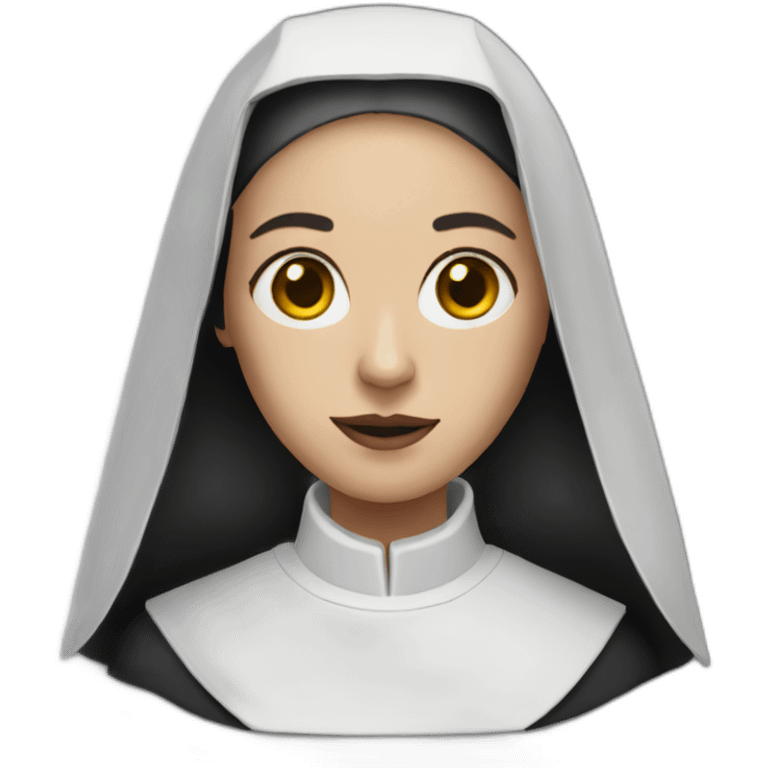 The nun emoji