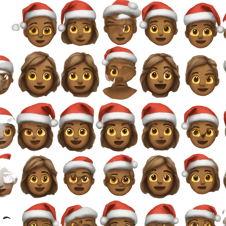 Brown Christmas  emoji