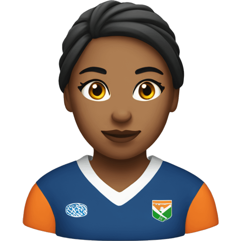 Islander female rugby player  emoji