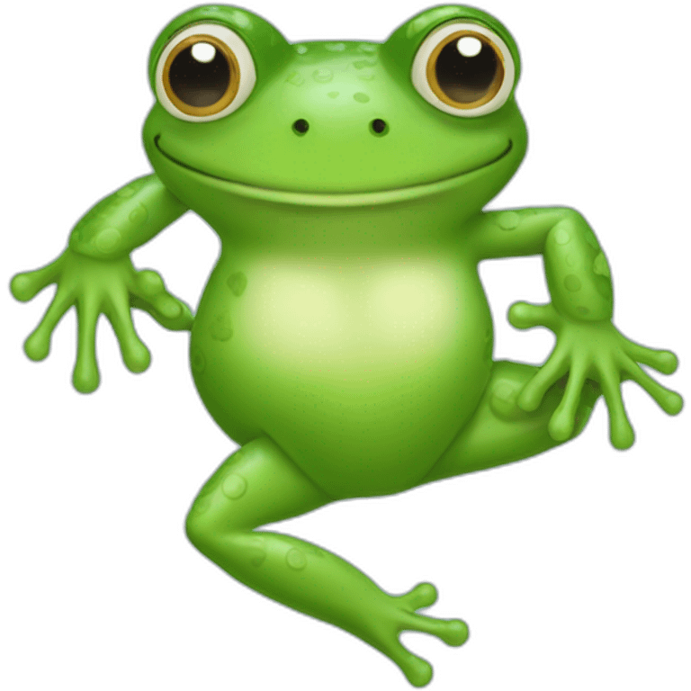 frog-and-lilypad emoji