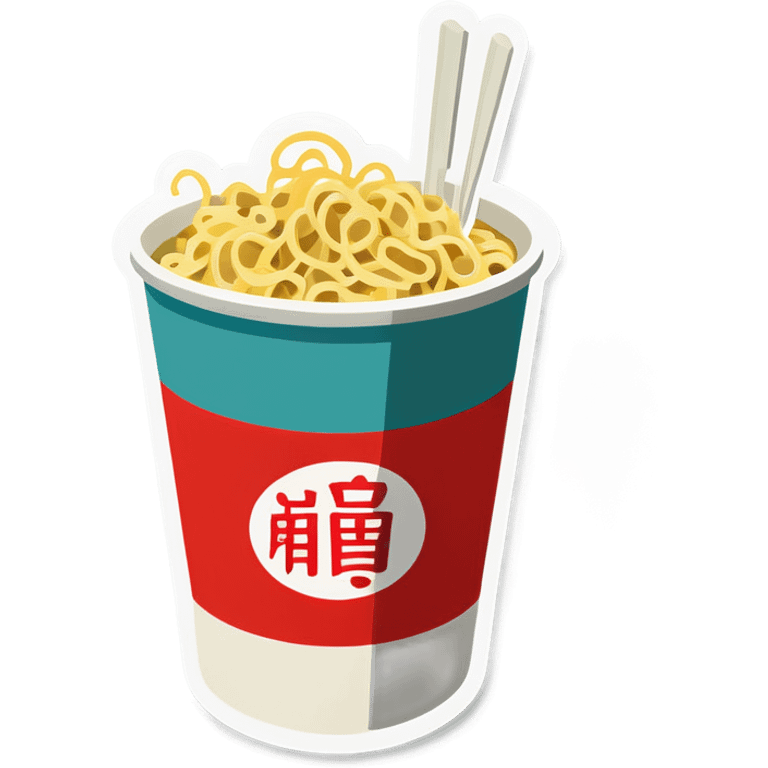 Cup of noodles emoji