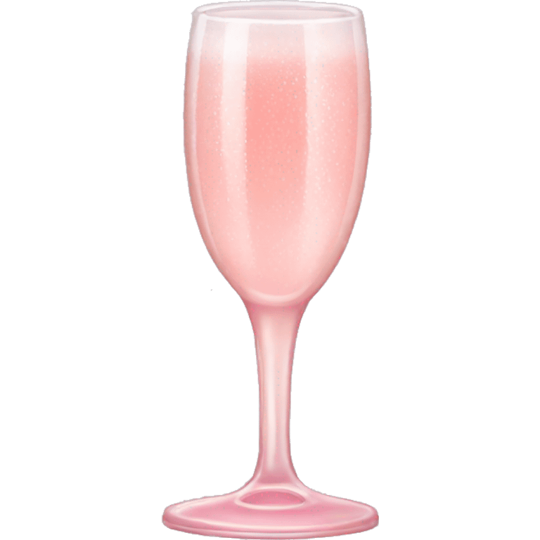 Pink champagne  emoji