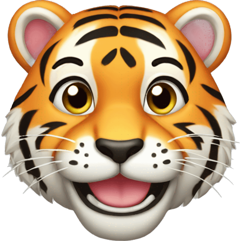 cute tiger emoji