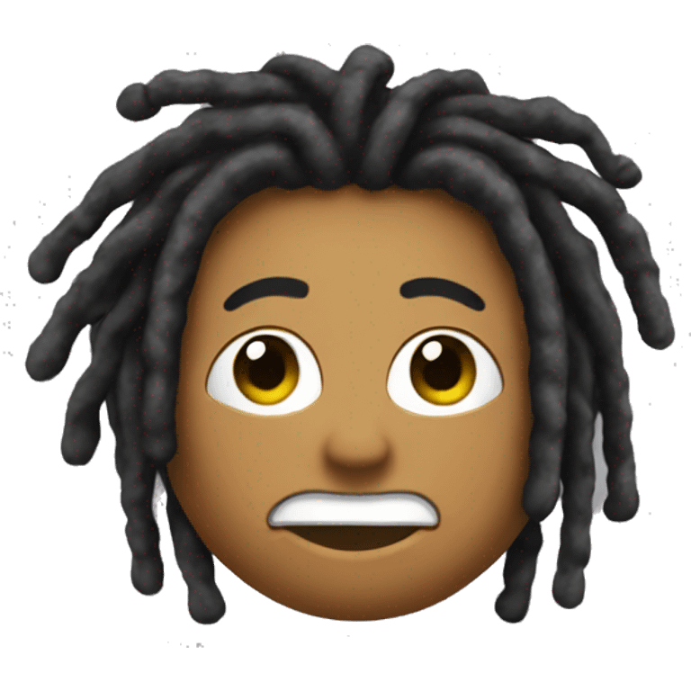 GB pound with dreads  emoji