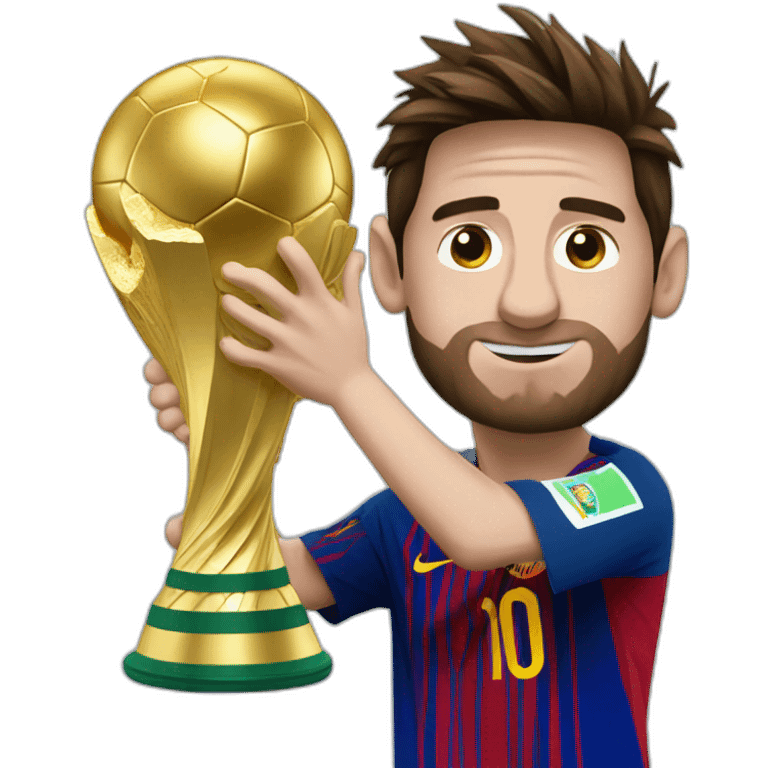 Messi-world-cup emoji