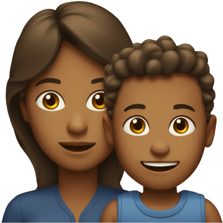 Mama and boy emoji