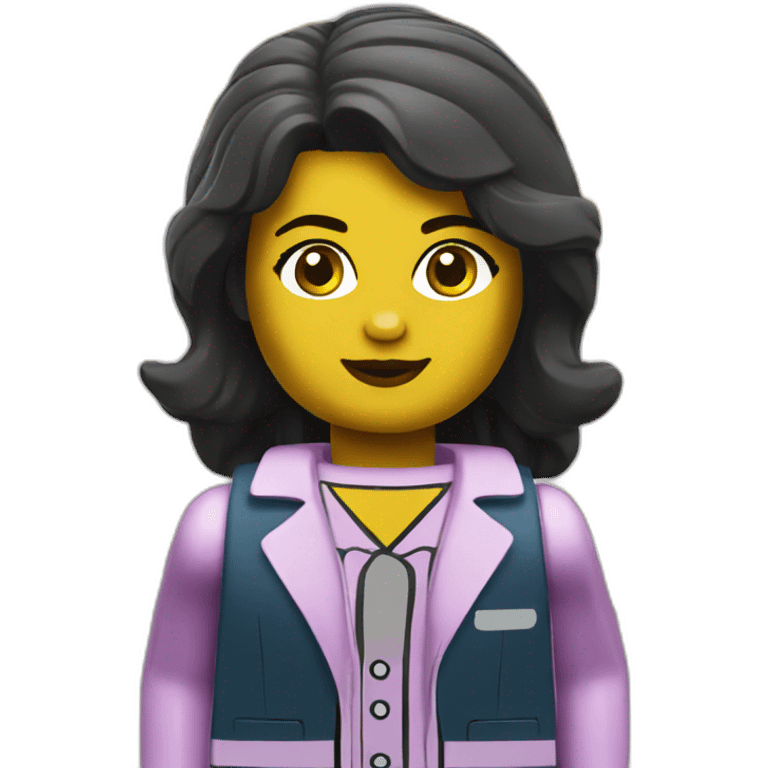 female lego customer service emoji