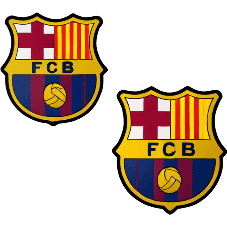 Fc barcalona  logo  emoji