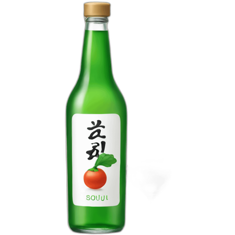 Soju emoji