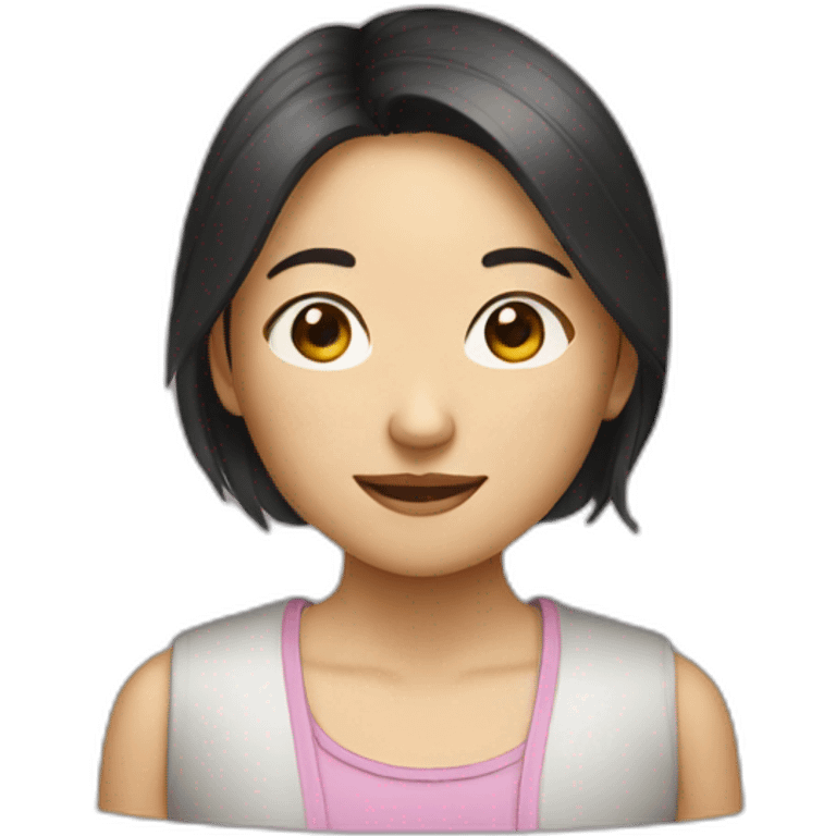 Asian girl  emoji