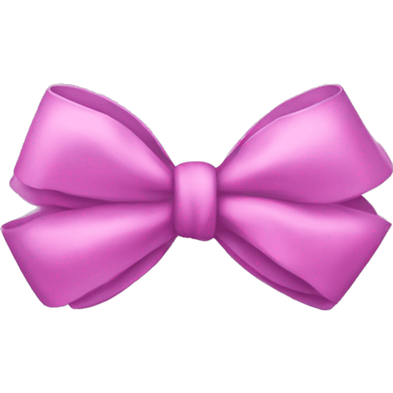 Coquette bow emoji