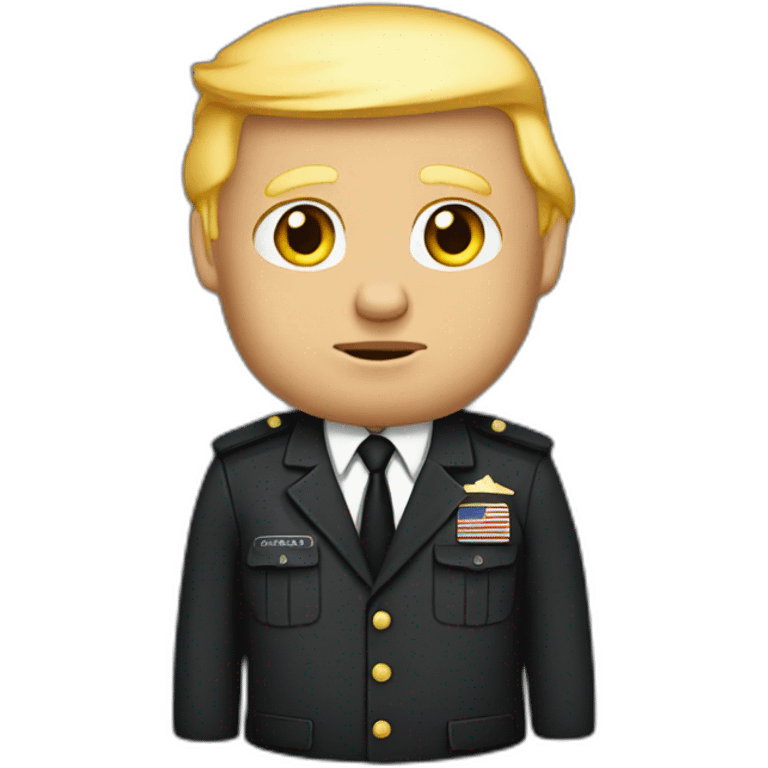 donald trump prison uniform emoji