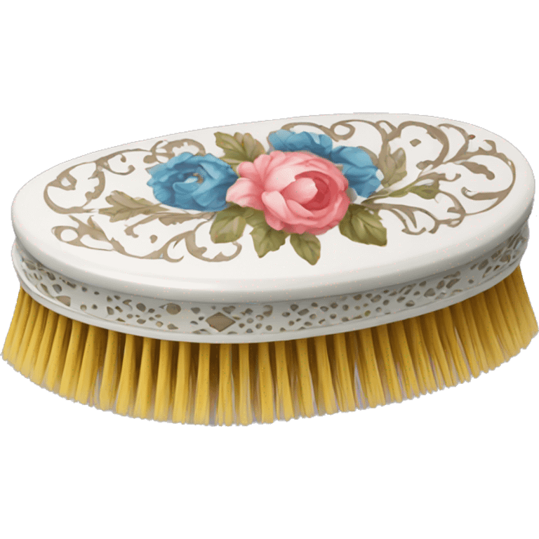 rococo hairbrush emoji