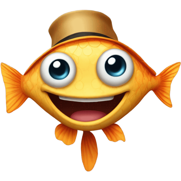 funny fish  emoji