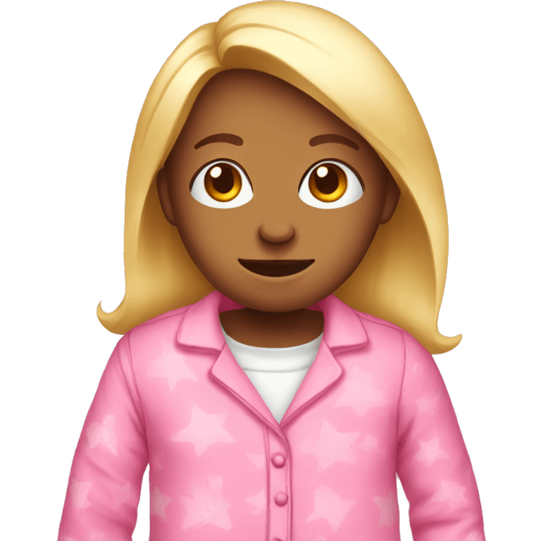 Pink pajamas emoji