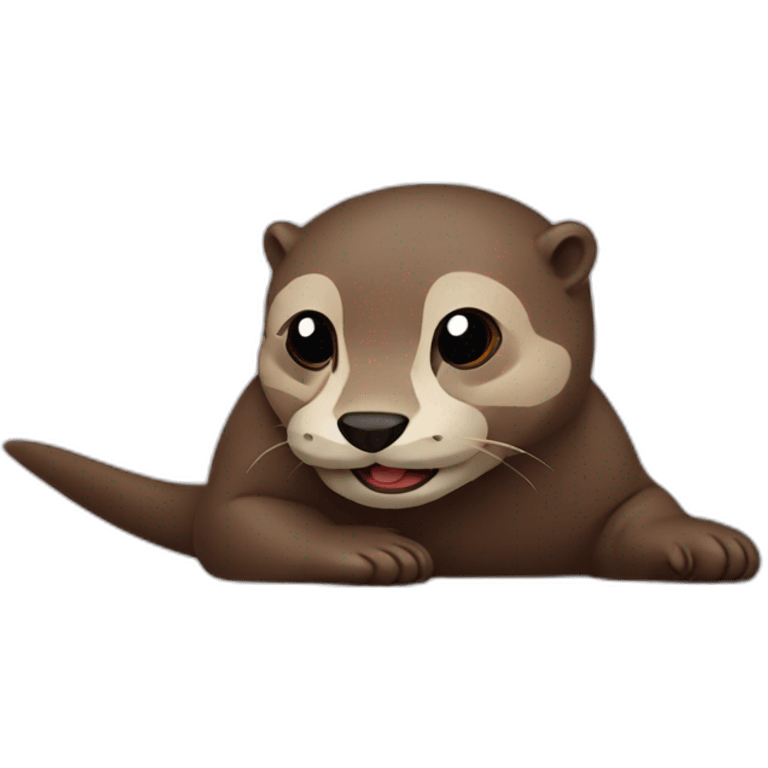 communist otter emoji