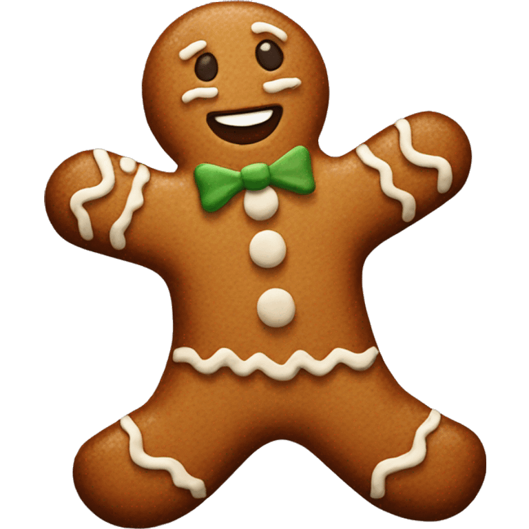 Gingerbread man  emoji